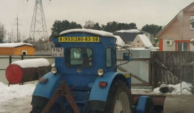 Объявление от Дмитрий: «Услуги трактора и экскаватора, уборка,чистка снега» 3 фото