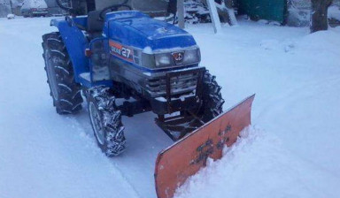 Объявление от Благоустройство участков: «Чистка снега Трактором и уборка вручную снега greidernii-otval» 4 фото