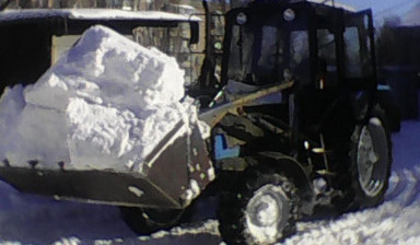 Объявление от Алексей: «Уборка снега. Вывоз. Аренда трактора.» 3 фото