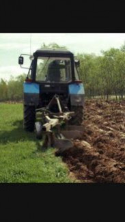 Объявление от Сергей: «Вспашка земли трактором kultivator» 1 фото