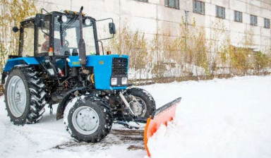 Объявление от Ольга: «Чистка снега трактором» 1 фото