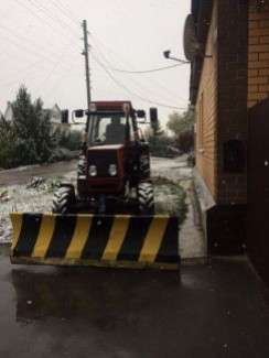 Объявление от Алексей: «Уборка снега трактором» 1 фото