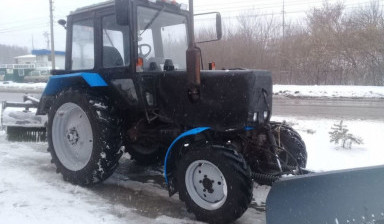 Объявление от АНДРЕЙ: «Чистка снега/ услуги трактора shchetka» 1 фото