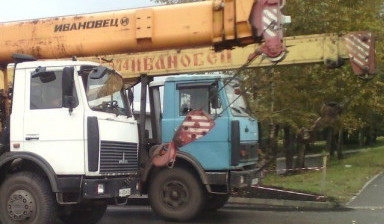 Объявление от Александр: «Аренда автокрана 16-25-32 тонн СПБ, ЛО.» 1 фото