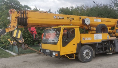 Объявление от Костя: «Аренда автокрана (крана) xcmg QY 25 тонн 40 метров» 1 фото