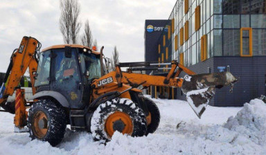 Объявление от Аренда СпецТехники: «Уборка снега, услуги трактора kommunalnii» 1 фото