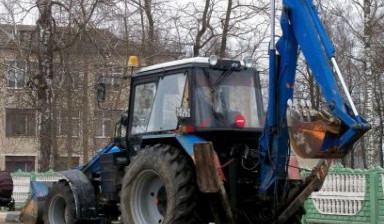 Объявление от Иван Надуткин: «Трактор погрузчик на базе Мтз ,чистка снега greidernii-otval» 3 фото