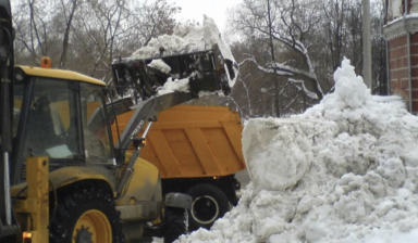Чистка и вывоз снега в Чехове