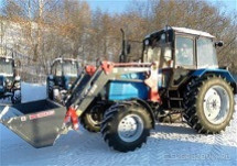 Услуги по аренде трактора с щёткой в Мурманске