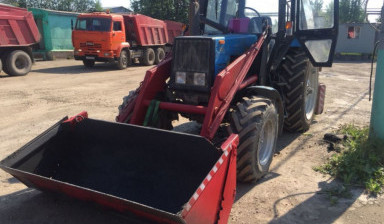 Объявление от Андрей: «Аренда трактора мтз, уборка территорий от грязи» 3 фото
