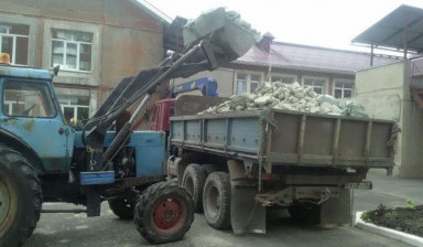Объявление от Алексей: «Уборка территорий от снега трактором vezdehod» 1 фото