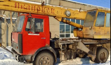 Услуги автокрана МАЗ грузоперевозки 14 тонн