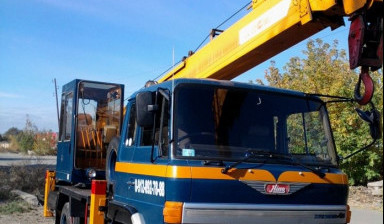 Объявление от Олег: «Малогабаритный автокран гр 5 тонн, 22 метра avtokrany-5-tonn» 1 фото