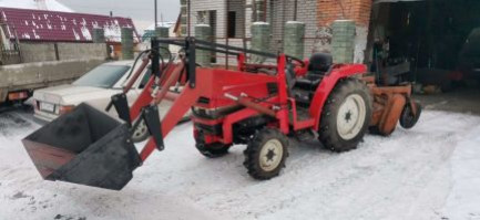 Объявление от Юрий: «Уборка снега/ аренда мини трактора с водителем minitraktor» 1 фото