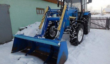 Объявление от Владелец: «Услуги трактора с фронтальной погрузкой uborochnii» 2 фото