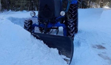 Объявление от Сергей: «Услуги трактора, чистка снега» 4 фото