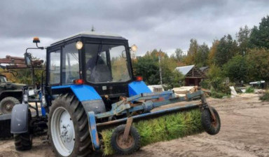 Объявление от Андрей: «Услуги трактора  мтз 82.1 kommunalnii» 3 фото