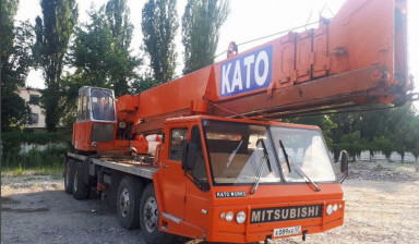 Объявление от KATO Works: «Услуги автокрана 30 тонн 40 метров» 1 фото