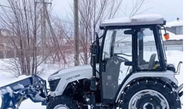 Объявление от Евгений: «Уборка снега трактором minitraktor» 3 фото