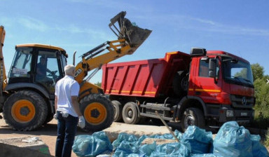 Объявление от Тяжеловес: «Вывоз строительного мусора, хлама» 1 фото