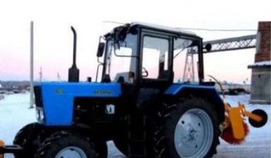 Объявление от Александр: «Чищу снег трактором. Аренда/услуги трактора  kolesnye» 2 фото