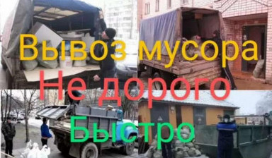 Объявление от СервисГрузов: «Вывоз мусора с погрузкой, недорого» 1 фото
