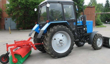 Объявление от Тимур: «Аренда трактора со щеткой МТЗ 82.1 Беларус» 1 фото