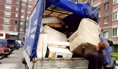 Объявление от Грузоперевозки: «Вывоз хлама/мусора/мебели» 1 фото