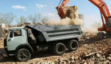 Объявление от Максим: «Вывоз строительного мусора, грунта, глины» 1 фото