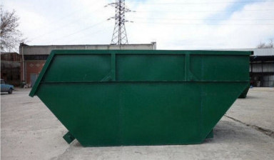 Объявление от "Тверь клининг": «Вывоз мусора Контейнером 8 м3» 1 фото