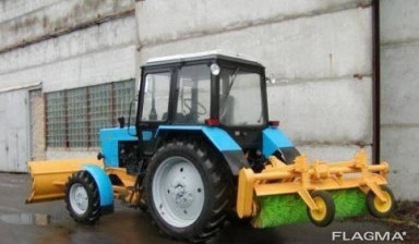 Объявление от Новиков Александр Александрович: «Аренда трактора Мтз-82 с Коммунальной щёткой» 3 фото