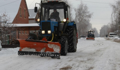Объявление от Уборка снега трактором: «Уборка снега трактором» 1 фото