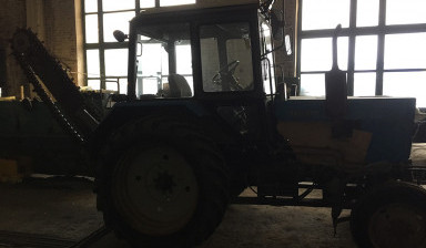 Объявление от ООО «Курган-Пласт»: «Аренда трактора. Баровая на МТЗ-82. bara-gruntorez» 1 фото