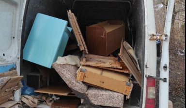 Объявление от Кирилл: «Вывоз мебели и мусора микроавтобусом» 1 фото