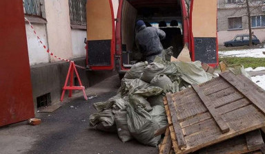Объявление от Грузчиков Сервис: «Вывоз строительного, габаритного мусора» 1 фото