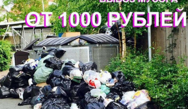 Объявление от Наталья: «Вывоз мусора от 1000 рублей» 1 фото