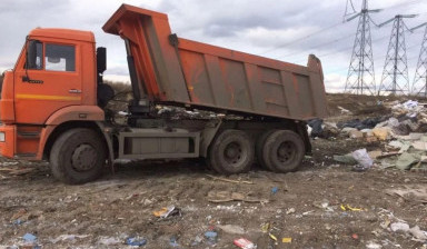 Объявление от ИП Буланов: «Вывезем мусор самосвалами» 1 фото