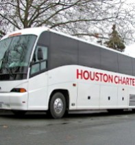 Объявление от Houston Charter Bus Rental: «Safe transport of workgroups» 1 фото
