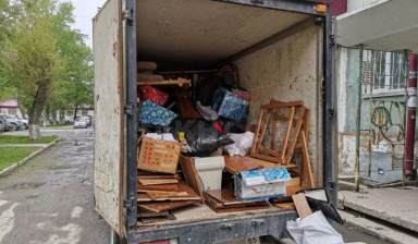 Объявление от Перевозчик: «Вывоз мусора, старой мебели, хлама» 1 фото