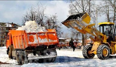 Объявление от Уборка снега: «Уборка снега трактором в Хабаровске» 3 фото