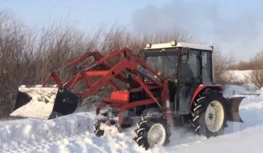 Объявление от Gkservisedv: «Аренда трактора, погрузчика  uborochnii» 2 фото