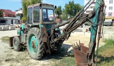 Услуги трактора, сельскохозяйственные работы