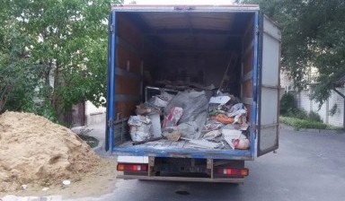 Объявление от Сергей: «Вывоз мусора, грузчики, работаем без выходных» 1 фото