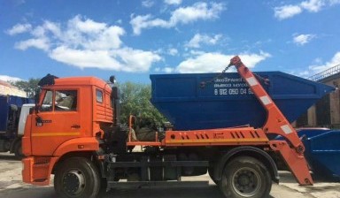 Объявление от Экотрансгруз: «Вывоз мусора Бункеровоз с предоставлением лодки» 1 фото