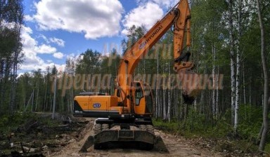 Объявление от Автоспецтех: «Услуги полноповоротного экскаватора  hitachi» 1 фото