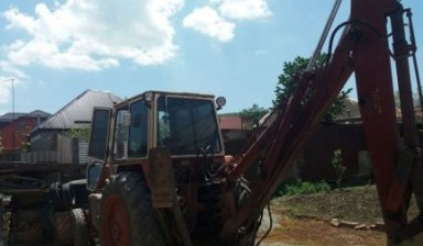Объявление от Пользователь: «Трактор Беларус  копаем траншей ямы и.т» 1 фото