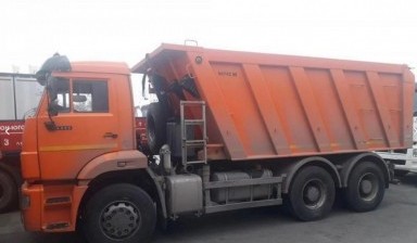 Объявление от Частное лицо: «Вывоз мусора, снега, Камаз 20-25 тонн» 1 фото