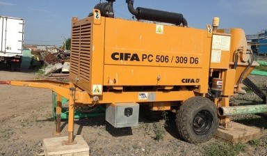 Объявление от Бетононасосы: «Заказать спецтехнику бетононасос CIFA cifa» 1 фото