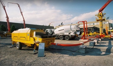 Объявление от РДК-СТРОЙ: «Услуги мини бетононасоса MERCEDES betononasosy-24-metrov» 1 фото