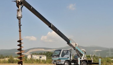Ямобур авто со стрелой 12 м гл до 12 метров